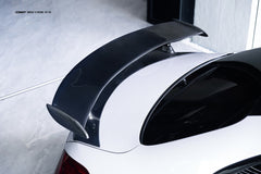 Mercedes Benz C-Class C63s C63 C43 C400 C300 W205 2015 2016 2017 2018 2019 2020 2021 with Aftermarket Parts - GTR Style Rear Spoiler Carbon Fiber / FRP from & CMST Tuning