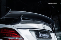 Mercedes Benz C-Class C63s C63 C43 C400 C300 W205 2015 2016 2017 2018 2019 2020 2021 with Aftermarket Parts - GTR Style Rear Spoiler Carbon Fiber / FRP from & CMST Tuning