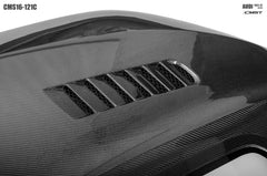Audi RS3 S3 A3 8Y 2021-ON with Aftermarket Parts - V1 Tempered Glass Transparent Hood Bonnet Carbon Fiber / FRP from  CMST Tuning