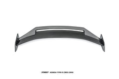 Honda Civic Type-R FL5 2023-ON with Aftermarket Parts - V2 Rear Spoiler Dry Pre-preg Carbon Fiber / FRP from CMST Tuning
