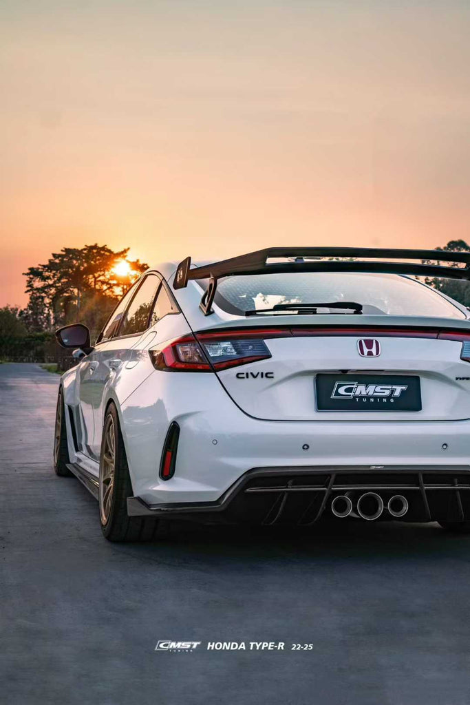 Honda Civic Type-R FL5 Aftermarket Parts - CMST Rear Diffuser Dry Pre ...