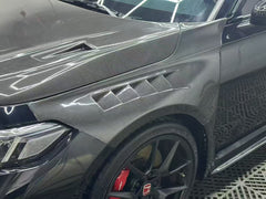 Honda Civic Type-R FL5 2023 2024 with Aftermarket Parts - Front Fenders Pre-preg Carbon Fiber / FRP from CMST Tuning