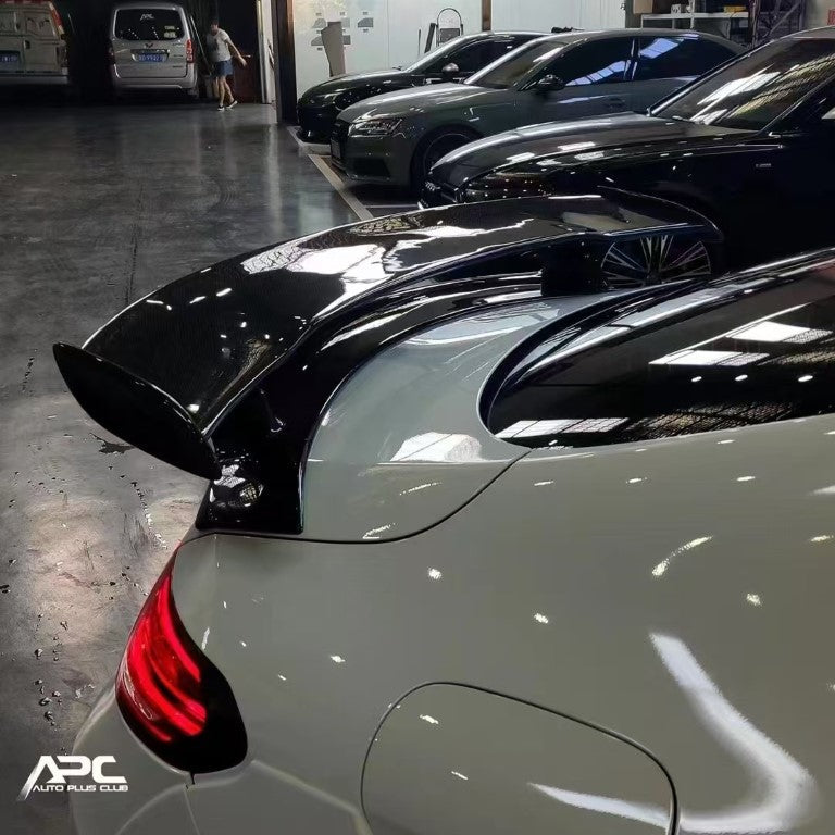 CMST Tuning Carbon Fiber GTR Style Rear Spoiler wing for Mercedes-Benz C Coupe W205 C300 C43 C63 C63S AMG 2015-21
