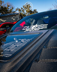 Infiniti G37 G37x IPL Anniversary Journey Sport X Base 2008 2009 2010 2011 2012 2013 & Q60 Journey Sport S Base 2014 2015 with Aftermarket Parts - Hood Bonnet Carbon Fiber / FRP from CMST Tuning