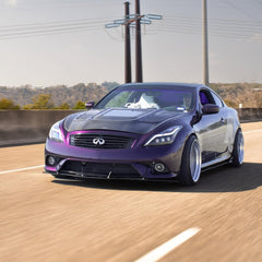 Infiniti G37 G37x IPL Anniversary Journey Sport X Base 2008 2009 2010 2011 2012 2013 & Q60 Journey Sport S Base 2014 2015 with Aftermarket Parts - Hood Bonnet Carbon Fiber / FRP from CMST Tuning
