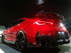 CMST Tuning Project Black S Side Skirts for Infiniti Q60 Red Sport 400/Pure Carbon Fiber/FRP
