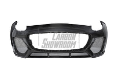 Jaguar F-Type SVR R S Base 2014 2015 2016 2017 2018 2019 2020 with Aftermarket Parts - Front Bumper & Lip Carbon Fiber / FRP from CMST Tuning