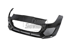 Jaguar F-Type SVR R S Base 2014 2015 2016 2017 2018 2019 2020 with Aftermarket Parts - Front Bumper & Lip Carbon Fiber / FRP from CMST Tuning