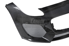 Jaguar F-Type SVR R S Base 2014 2015 2016 2017 2018 2019 2020 with Aftermarket Parts - Front Bumper & Lip Carbon Fiber / FRP from CMST Tuning