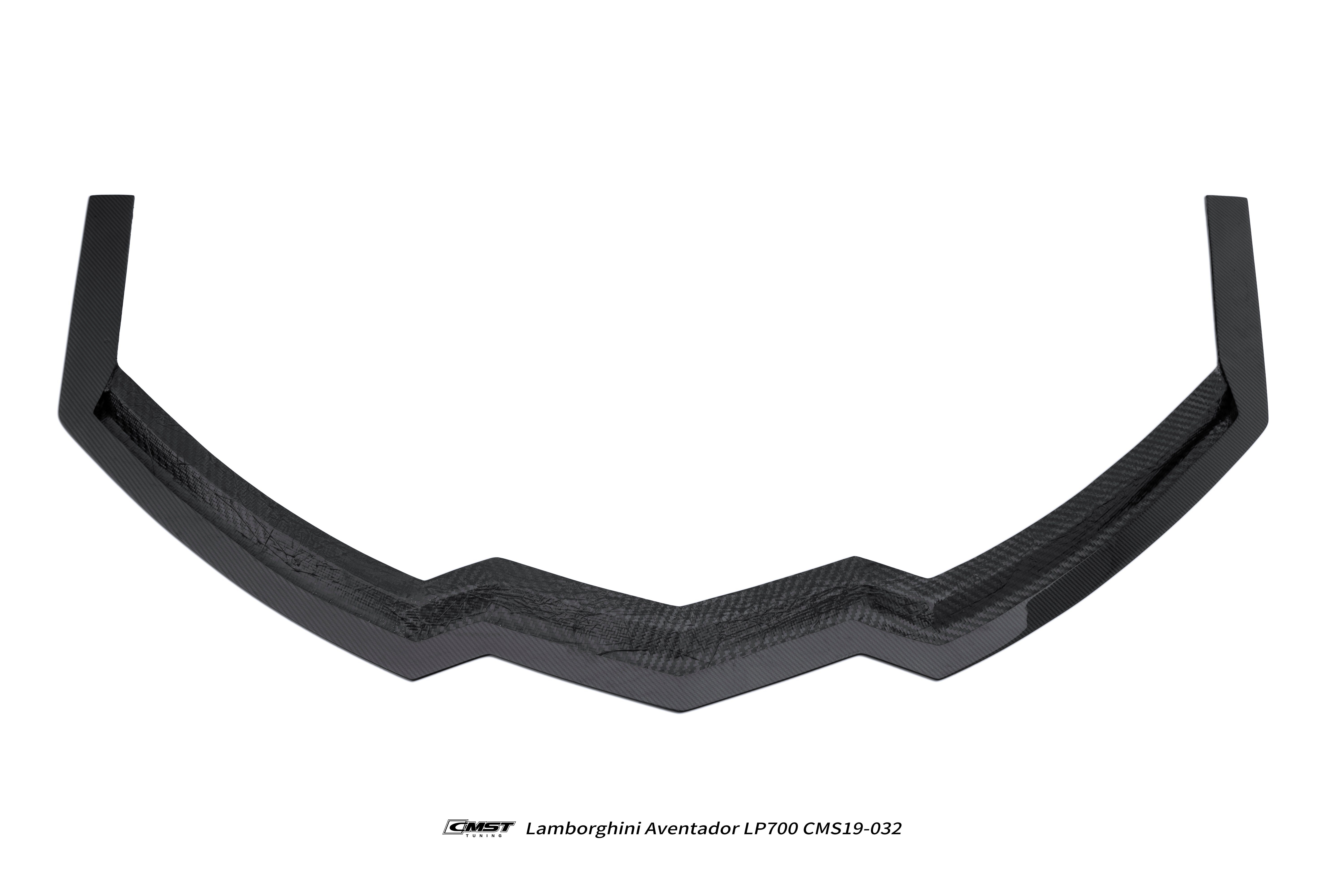Lamborghini Aventador Base LP700 LP720 S LP740 SV LP750 Ultimate LP780 SVJ LP770 2012 2013 2014 2015 2016 2017 2018 2019 2020 2021 2022 2023 with Aftermarket Parts - Front Lip Carbon Fiber / FRP from CMST Tuning