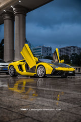 Lamborghini Aventador Base LP700 LP720 S LP740 SV LP750 Ultimate LP780 SVJ LP770 2012 2013 2014 2015 2016 2017 2018 2019 2020 2021 2022 2023 with Aftermarket Parts - Side Skirts Carbon Fiber / FRP from CMST Tuning