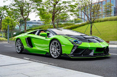 Lamborghini Aventador Base LP700 LP720 S LP740 SV LP750 Ultimate LP780 SVJ LP770 2012 2013 2014 2015 2016 2017 2018 2019 2020 2021 2022 2023 with Aftermarket Parts - Side Skirts Carbon Fiber / FRP from CMST Tuning