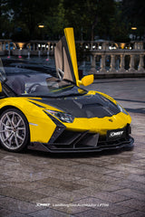Lamborghini Aventador Base LP700 LP720 S LP740 SV LP750 Ultimate LP780 SVJ LP770 2012 2013 2014 2015 2016 2017 2018 2019 2020 2021 2022 2023 with Aftermarket Parts - V1 Hood Carbon Fiber / FRP from CMST Tuning