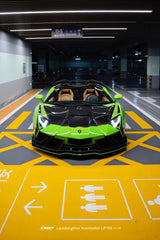 Lamborghini Aventador Base LP700 LP720 S LP740 SV LP750 Ultimate LP780 SVJ LP770 2012 2013 2014 2015 2016 2017 2018 2019 2020 2021 2022 2023 with Aftermarket Parts - V1 Hood Carbon Fiber / FRP from CMST Tuning