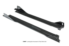 Lamborghini Aventador Base LP700 LP720 S LP740 SV LP750 Ultimate LP780 SVJ LP770 2012 2013 2014 2015 2016 2017 2018 2019 2020 2021 2022 2023 with Aftermarket Parts - Side Skirts Carbon Fiber / FRP from CMST Tuning