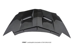 Lamborghini Aventador Base LP700 LP720 S LP740 SV LP750 Ultimate LP780 SVJ LP770 2012 2013 2014 2015 2016 2017 2018 2019 2020 2021 2022 2023 with Aftermarket Parts - V2 Hood Carbon Fiber / FRP from CMST Tuning