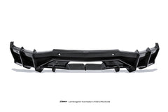 Lamborghini Aventador Base LP700 LP720 S LP740 SV LP750 Ultimate LP780 SVJ LP770 2012 2013 2014 2015 2016 2017 2018 2019 2020 2021 2022 2023 with Aftermarket Parts - Rear Diffuser Carbon Fiber / FRP from CMST Tuning