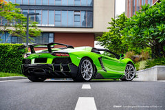 Lamborghini Aventador Base LP700 LP720 S LP740 Ultimate LP780 2012 2013 2014 2015 2016 2017 2018 2019 2020 2021 2022 2023 with Aftermarket Parts - Rear Spoiler Wing Carbon Fiber / FRP from CMST Tuning
