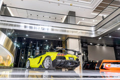 Lamborghini Aventador Base LP700 LP720 S LP740 Ultimate LP780 2012 2013 2014 2015 2016 2017 2018 2019 2020 2021 2022 2023 with Aftermarket Parts - Rear Spoiler Wing Carbon Fiber / FRP from CMST Tuning