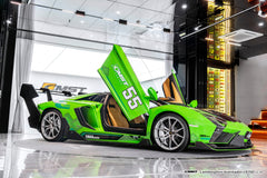 Lamborghini Aventador Base LP700 LP720 S LP740 SV LP750 Ultimate LP780 SVJ LP770 2012 2013 2014 2015 2016 2017 2018 2019 2020 2021 2022 2023 with Aftermarket Parts - Side Skirts Carbon Fiber / FRP from CMST Tuning