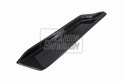 Lamborghini Huracan LP580 LP610 Evo RWD AWD Tecnica Performante 2015 2016 2017 2018 2019 2020 2021 2022 2023 2024 with Aftermarket Parts - Front Canards Dry Pre-preg Carbon Fiber / FRP from CMST Tuning