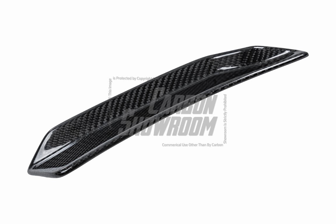 Lamborghini Huracan LP580 LP610 Evo RWD AWD Tecnica Performante 2015 2016 2017 2018 2019 2020 2021 2022 2023 2024 with Aftermarket Parts - Front Canards Dry Pre-preg Carbon Fiber / FRP from CMST Tuning