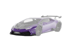 Lamborghini Huracan LP580 LP610 Evo RWD AWD Tecnica Performante 2015 2016 2017 2018 2019 2020 2021 2022 2023 2024 with Aftermarket Parts - Front Bumper & Front Lip Pre-preg Carbon Fiber / FRP from CMST Tuning