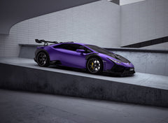 Lamborghini Huracan LP580 LP610 Evo RWD AWD Tecnica Performante 2015 2016 2017 2018 2019 2020 2021 2022 2023 2024 with Aftermarket Parts - Side Skirts Pre-preg Carbon Fiber / FRP from CMST Tuning