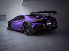 Lamborghini Huracan LP580 LP610 Evo RWD AWD Tecnica Performante 2015 2016 2017 2018 2019 2020 2021 2022 2023 2024 with Aftermarket Parts - Widebody Front Wheel Arches & Widebody Rear Quarter Panel Flares Pre-preg Carbon Fiber / FRP from CMST Tuning