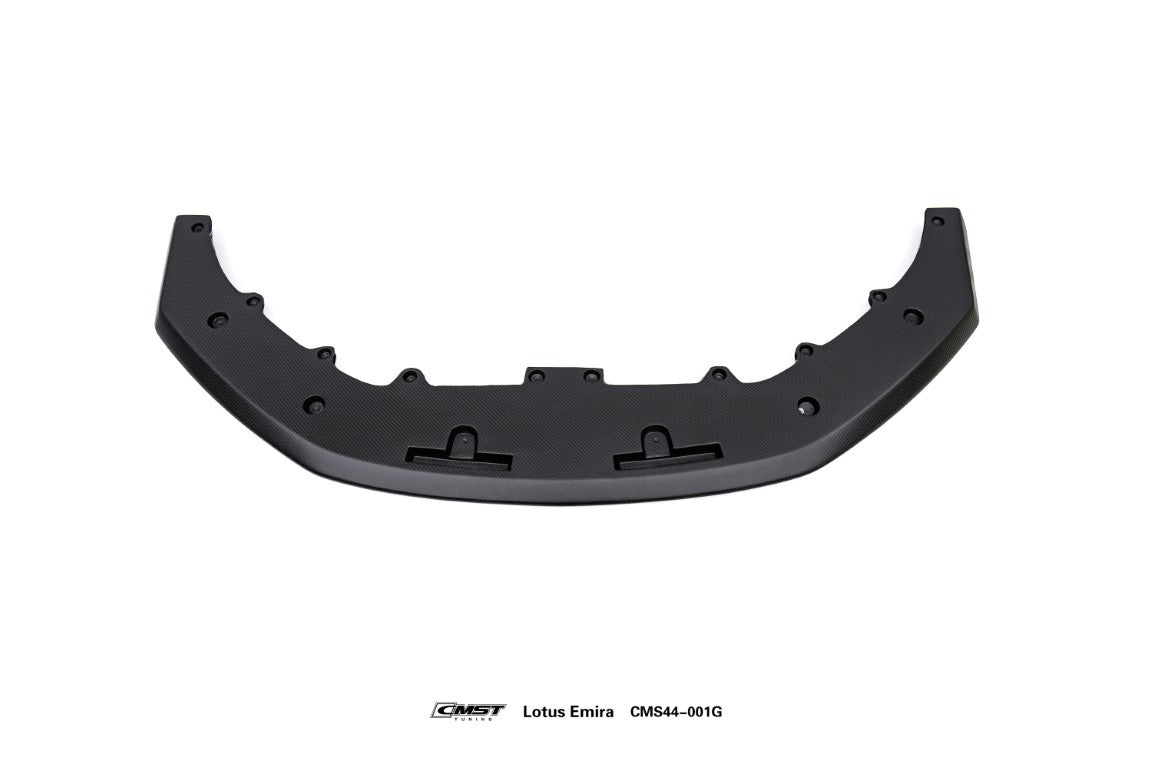 Lotus Emira 3.6 V6 2.0 Four-cylinder 2022-ON with Aftermarket Parts - High Down Force Version Front Lip Dry Pre-preg Carbon Fiber / FRP