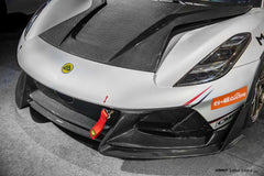 Lotus Emira 3.6 V6 2.0 Four-cylinder 2022-ON with Aftermarket Parts - Hood Dry Pre-preg Carbon Fiber / FRP
