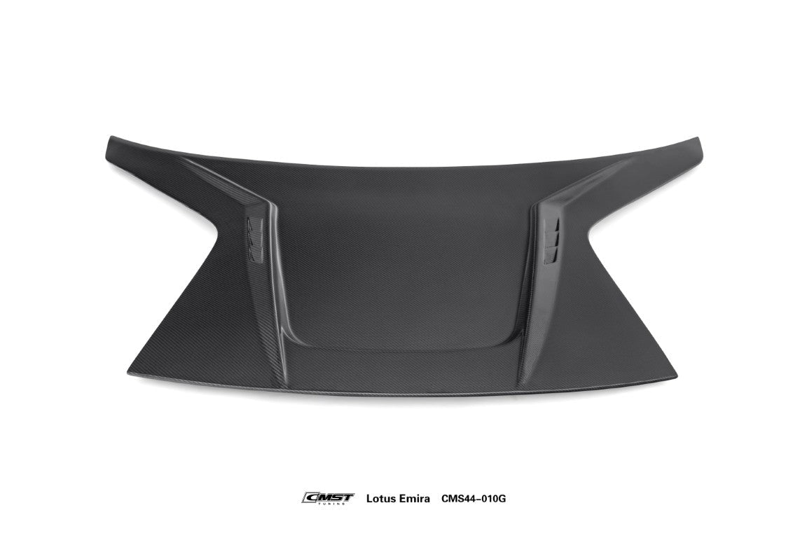 Lotus Emira 3.6 V6 2.0 Four-cylinder 2022-ON with Aftermarket Parts - Hood Dry Pre-preg Carbon Fiber / FRP