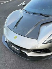Lotus Emira 3.6 V6 2.0 Four-cylinder 2022-ON with Aftermarket Parts - Hood Dry Pre-preg Carbon Fiber / FRP