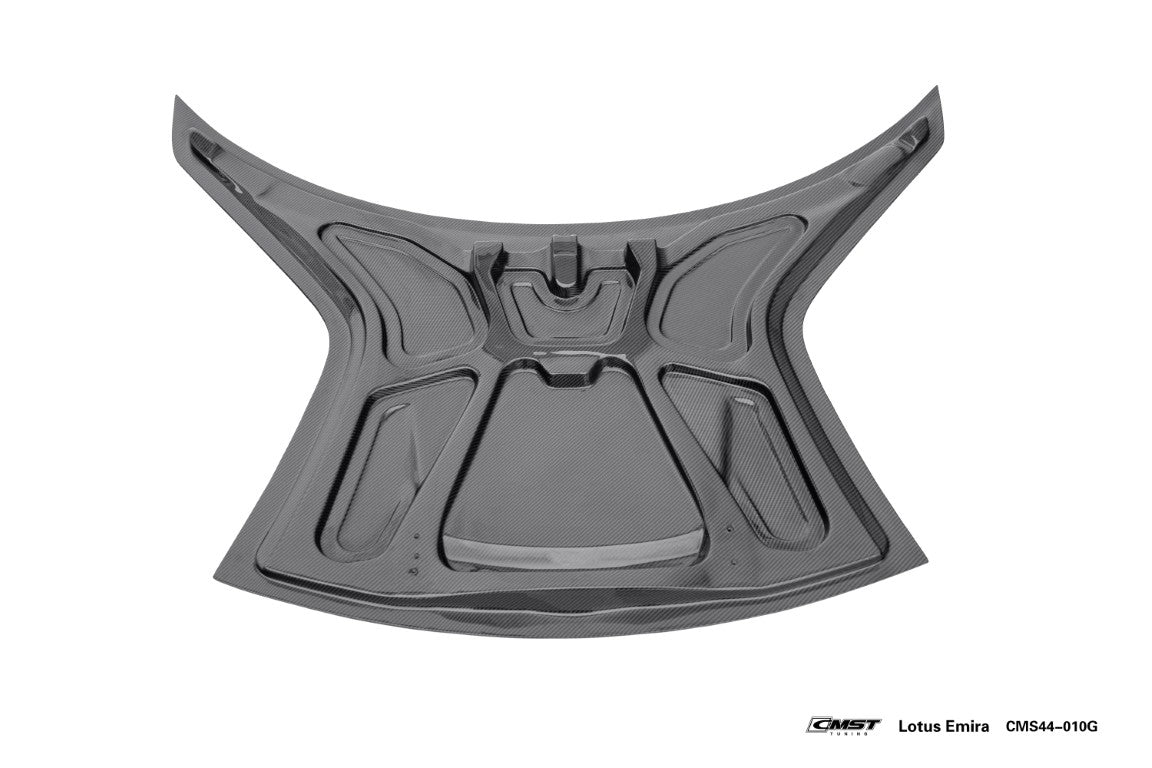 Lotus Emira 3.6 V6 2.0 Four-cylinder 2022-ON with Aftermarket Parts - Hood Dry Pre-preg Carbon Fiber / FRP