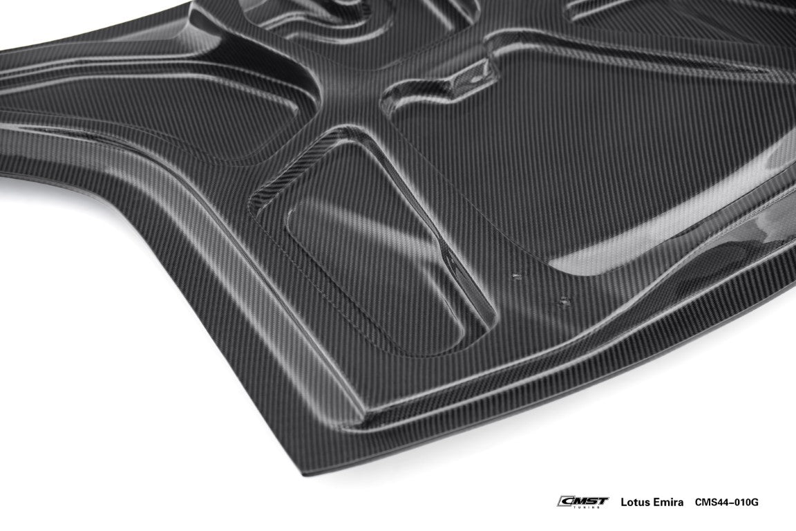 Lotus Emira 3.6 V6 2.0 Four-cylinder 2022-ON with Aftermarket Parts - Hood Dry Pre-preg Carbon Fiber / FRP