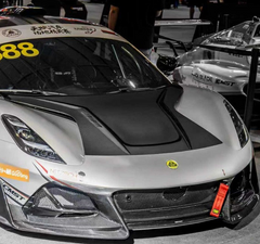 Lotus Emira 3.6 V6 2.0 Four-cylinder 2022-ON with Aftermarket Parts - Hood Dry Pre-preg Carbon Fiber / FRP