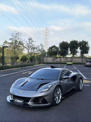 Lotus Emira 3.6 V6 2.0 Four-cylinder 2022-ON with Aftermarket Parts - Roof Scoop Dry Pre-preg Carbon Fiber / FRP