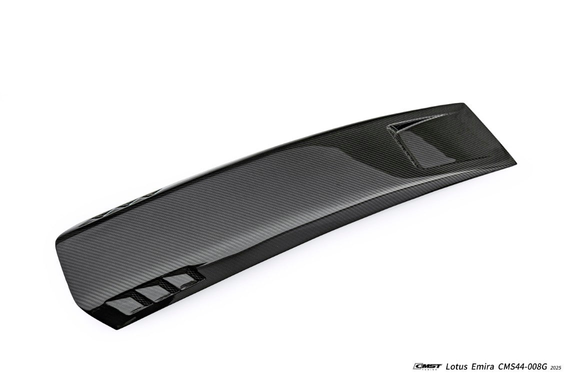 Lotus Emira 3.6 V6 2.0 Four-cylinder 2022-ON with Aftermarket Parts - Roof Scoop Dry Pre-preg Carbon Fiber / FRP