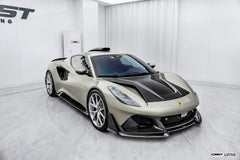 Lotus Emira 3.6 V6 2.0 Four-cylinder 2022-ON with Aftermarket Parts - Side Skirts Dry Pre-preg Carbon Fiber / FRP