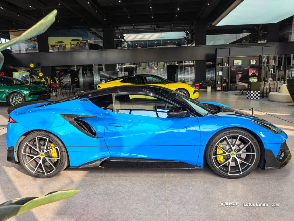 Lotus Emira 3.6 V6 2.0 Four-cylinder 2022-ON with Aftermarket Parts - Side Vents Dry Pre-preg Carbon Fiber / FRP