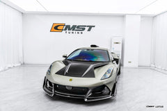 Lotus Emira 3.6 V6 2.0 Four-cylinder 2022-ON with Aftermarket Parts - V2 Front Lip Dry Pre-preg Carbon Fiber / FRP