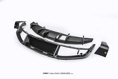 Lotus Emira 3.6 V6 2.0 Four-cylinder 2022-ON with Aftermarket Parts - V2 Rear Diffuser Dry Pre-preg Carbon Fiber / FRP