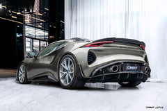 Lotus Emira 3.6 V6 2.0 Four-cylinder 2022-ON with Aftermarket Parts - V2 Rear Diffuser Dry Pre-preg Carbon Fiber / FRP