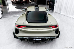 Lotus Emira 3.6 V6 2.0 Four-cylinder 2022-ON with Aftermarket Parts - V2 Rear Diffuser Dry Pre-preg Carbon Fiber / FRP