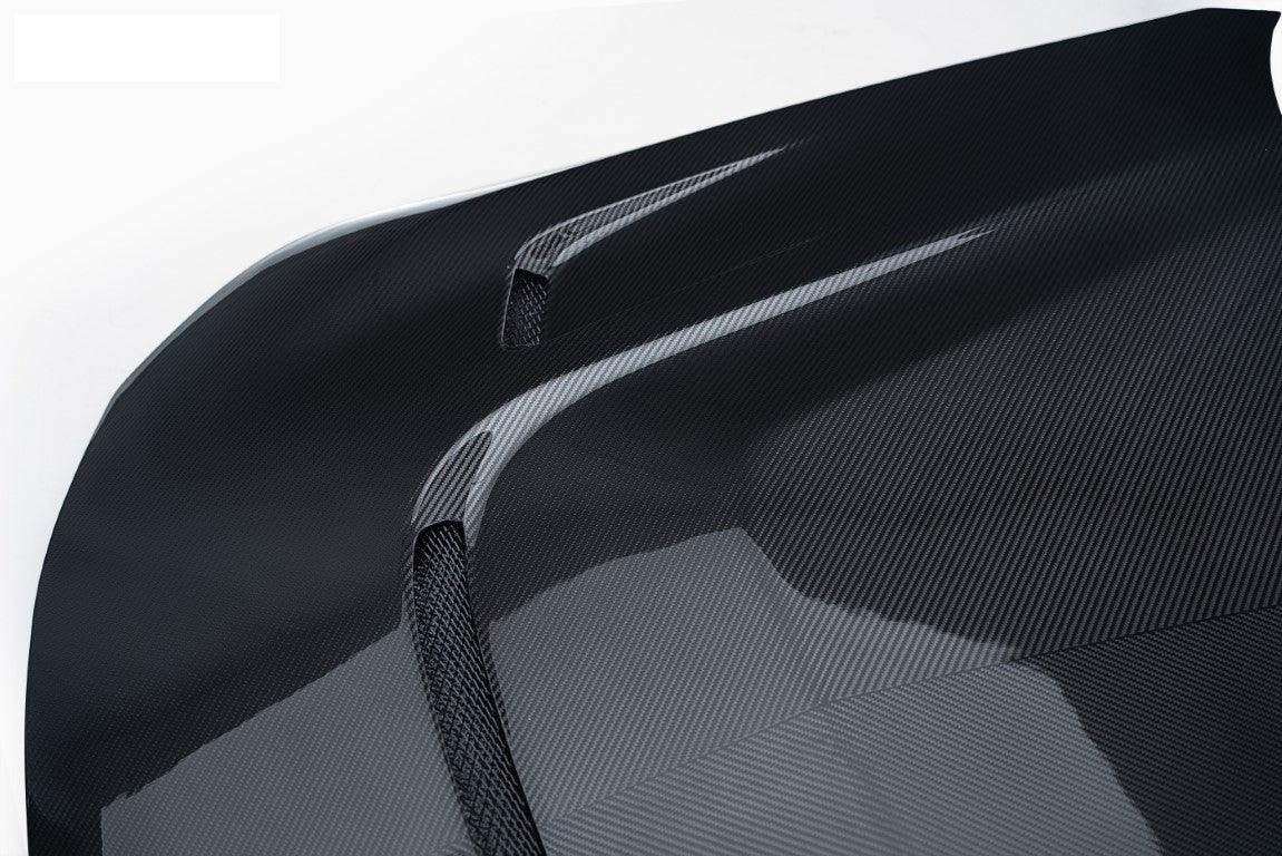 BMW M2 / M2C G87 2023 2024 & 2 Series M240 230 G42 2022 2023 2024 with Aftermarket Parts - V2 Style Hood Bonnet Carbon Fiber / FRP from CMST Tuning