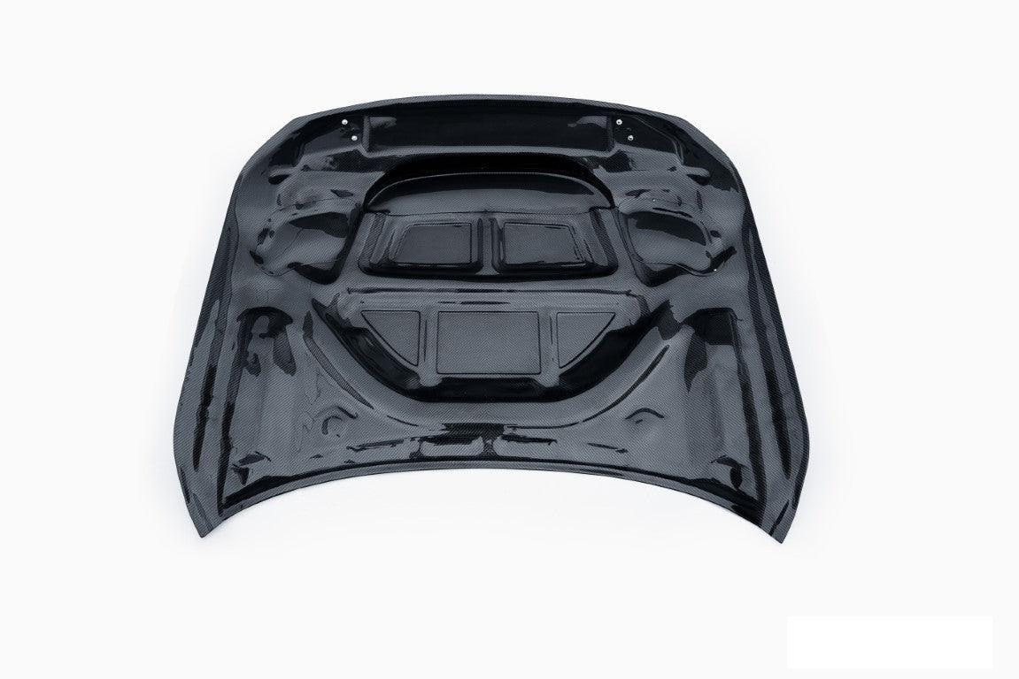 BMW M2 / M2C G87 2023 2024 & 2 Series M240 230 G42 2022 2023 2024 with Aftermarket Parts - V2 Style Hood Bonnet Carbon Fiber / FRP from CMST Tuning