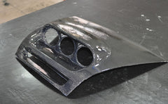 Mazda RX-8 2004 2005 2006 2007 2008 2009 with Aftermarket Parts - Rear Trunk Lid Carbon Fiber / FRP from CMST Tuning