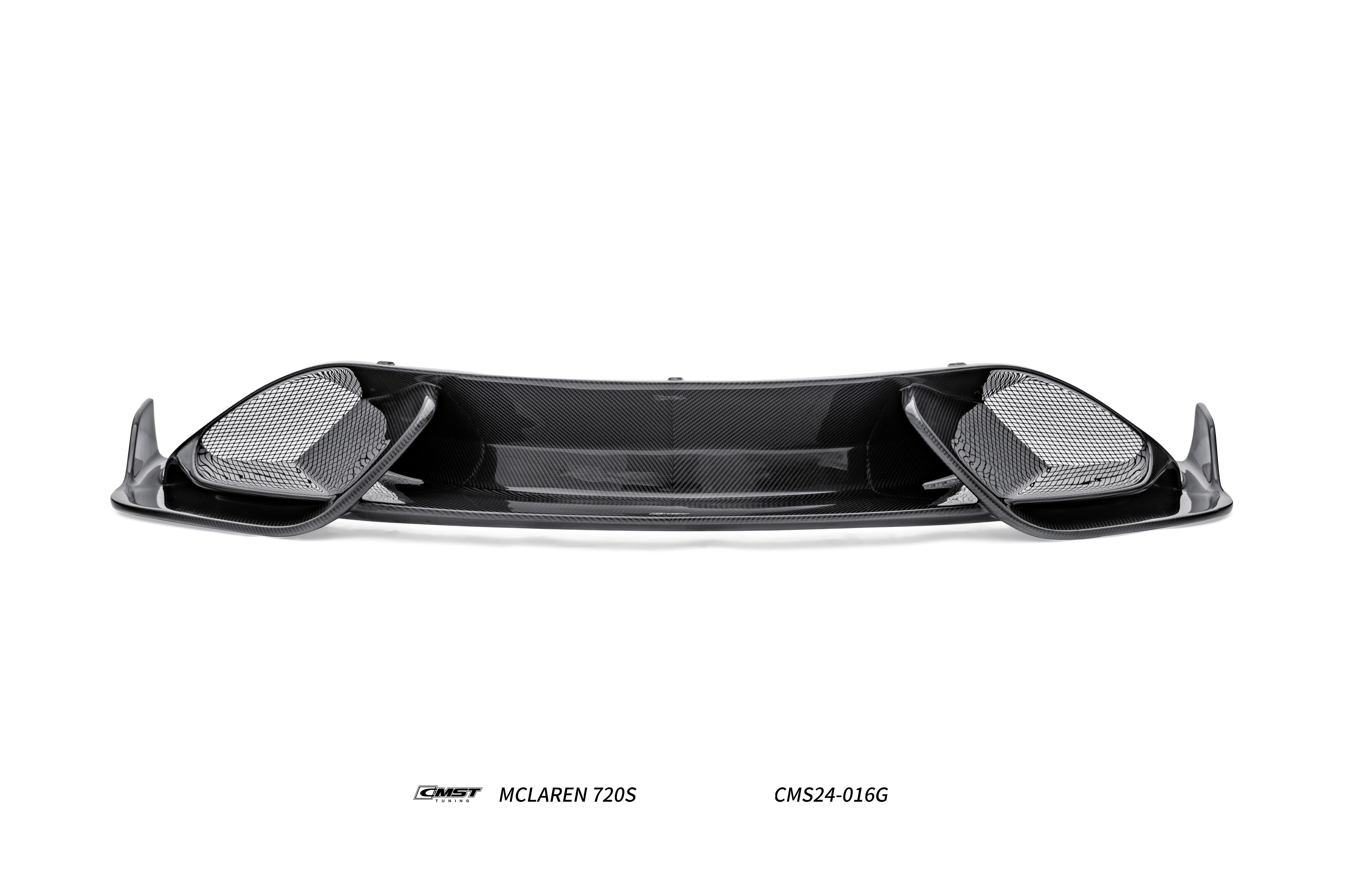 McLaren 720s 2018 2019 2020 2021 2022 2023 & 765LT 2021 2022 & 750s 2024 with Aftermarket Parts - 765lt Conversion Front Bumper & Front Lip Carbon Fiber / FRP from CMST Tuning