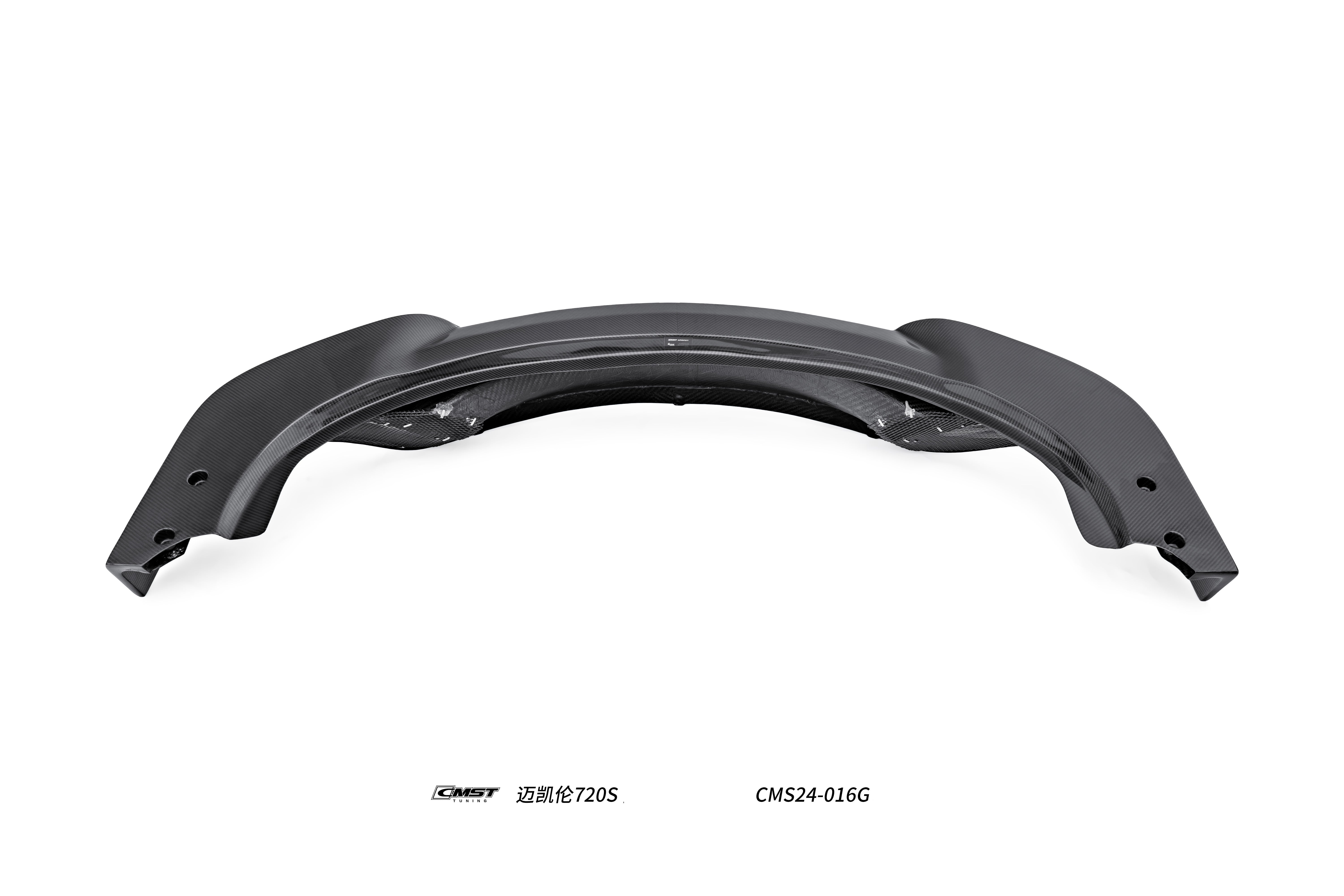 McLaren 720s 2018 2019 2020 2021 2022 2023 & 765LT 2021 2022 & 750s 2024 with Aftermarket Parts - 765lt Conversion Front Bumper & Front Lip Carbon Fiber / FRP from CMST Tuning