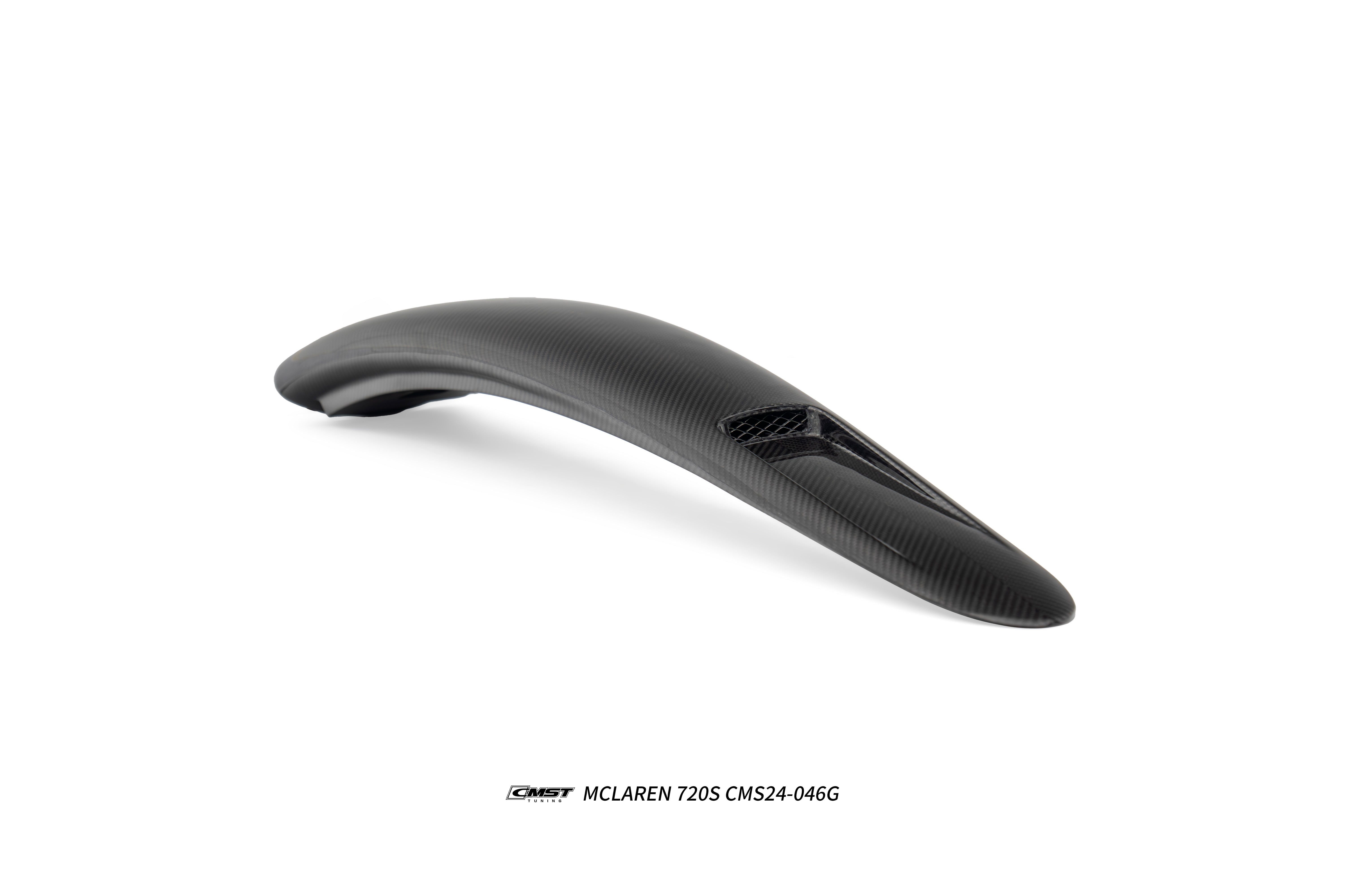 McLaren 720S 2018 2019 2020 2021 2022 2023 & 750S 2024-ON & 765LT 2021 2022 with Aftermarket Parts - Roof Scoop Carbon Fiber / FRP from CMST Tuning